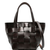 Borsa a mano Japan Mini in marrone 