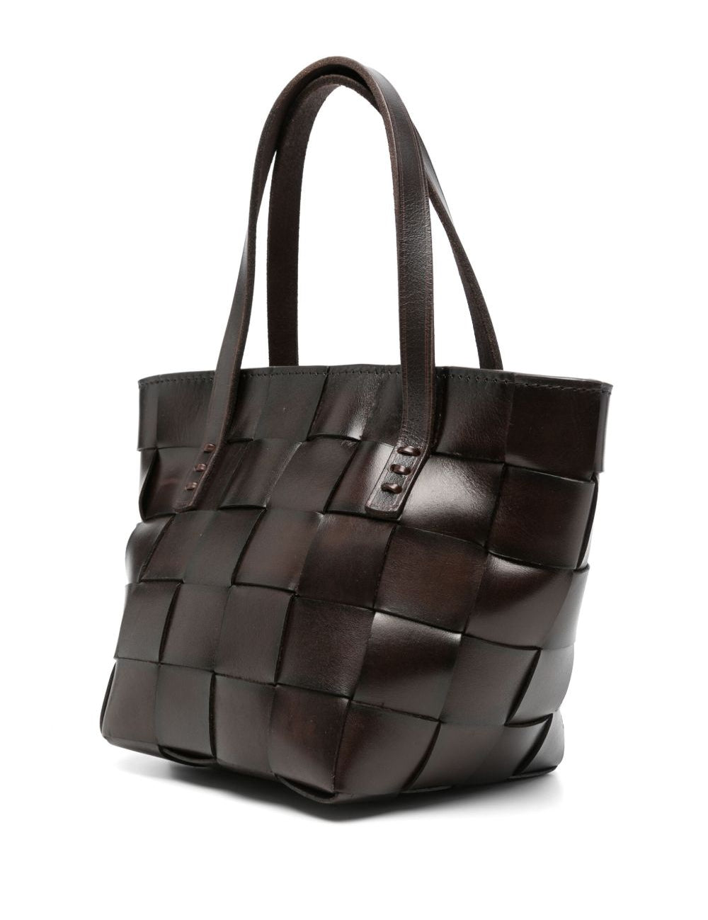 Borsa a mano Japan Mini in marrone 