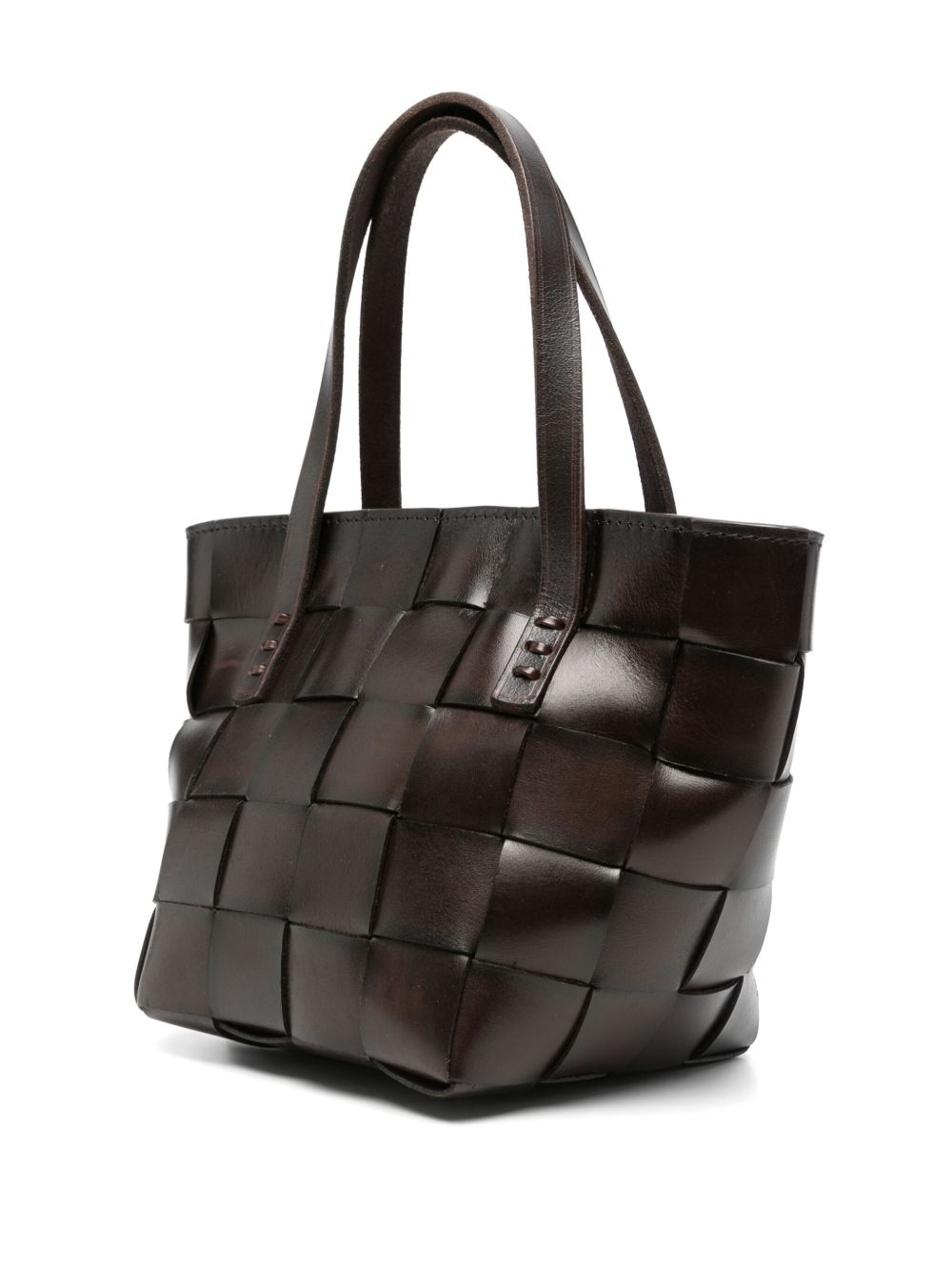Borsa a mano Japan Mini in marrone 