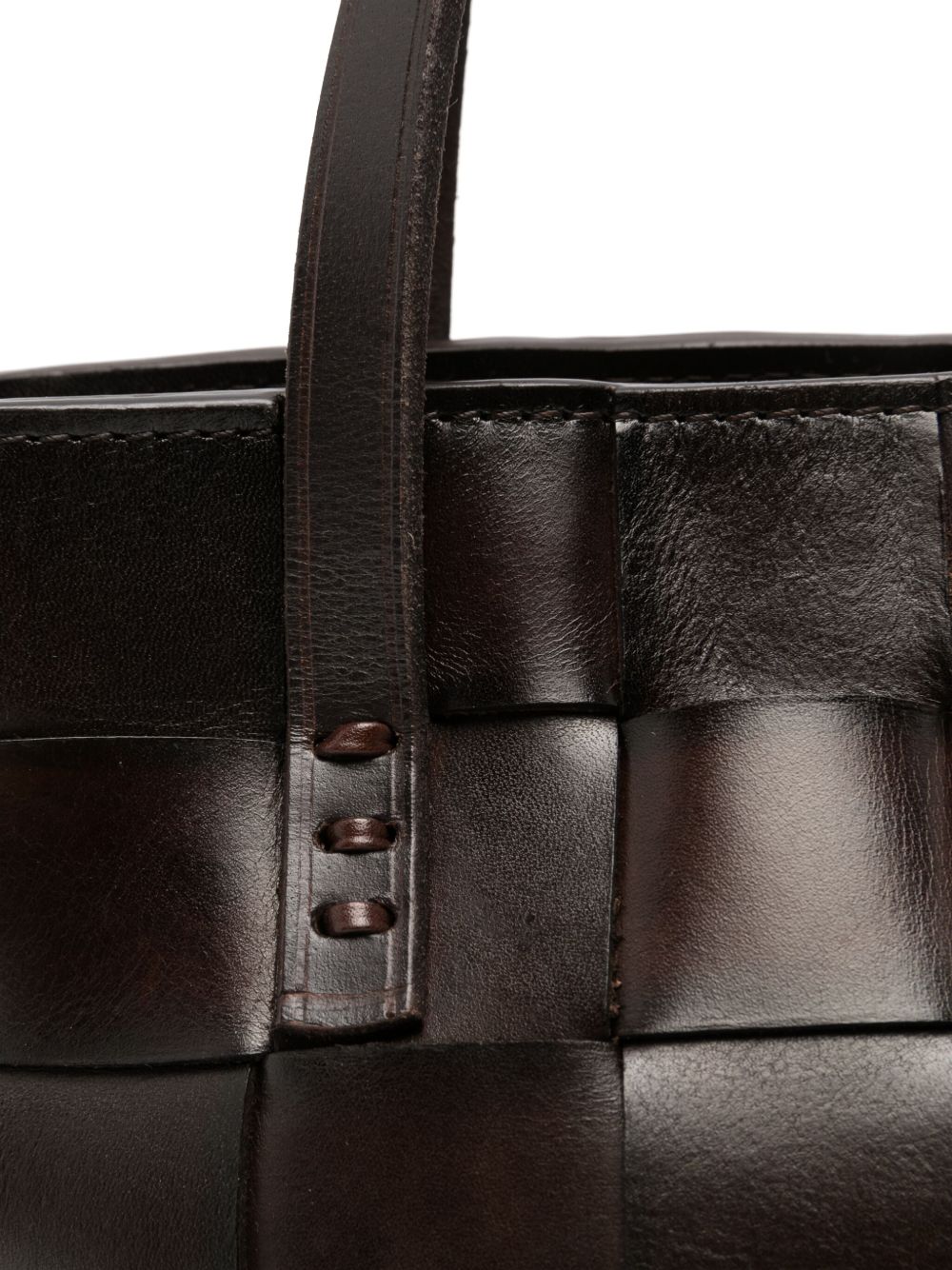 Borsa a mano Japan Mini in marrone 