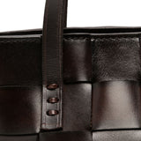 Borsa a mano Japan Mini in marrone 