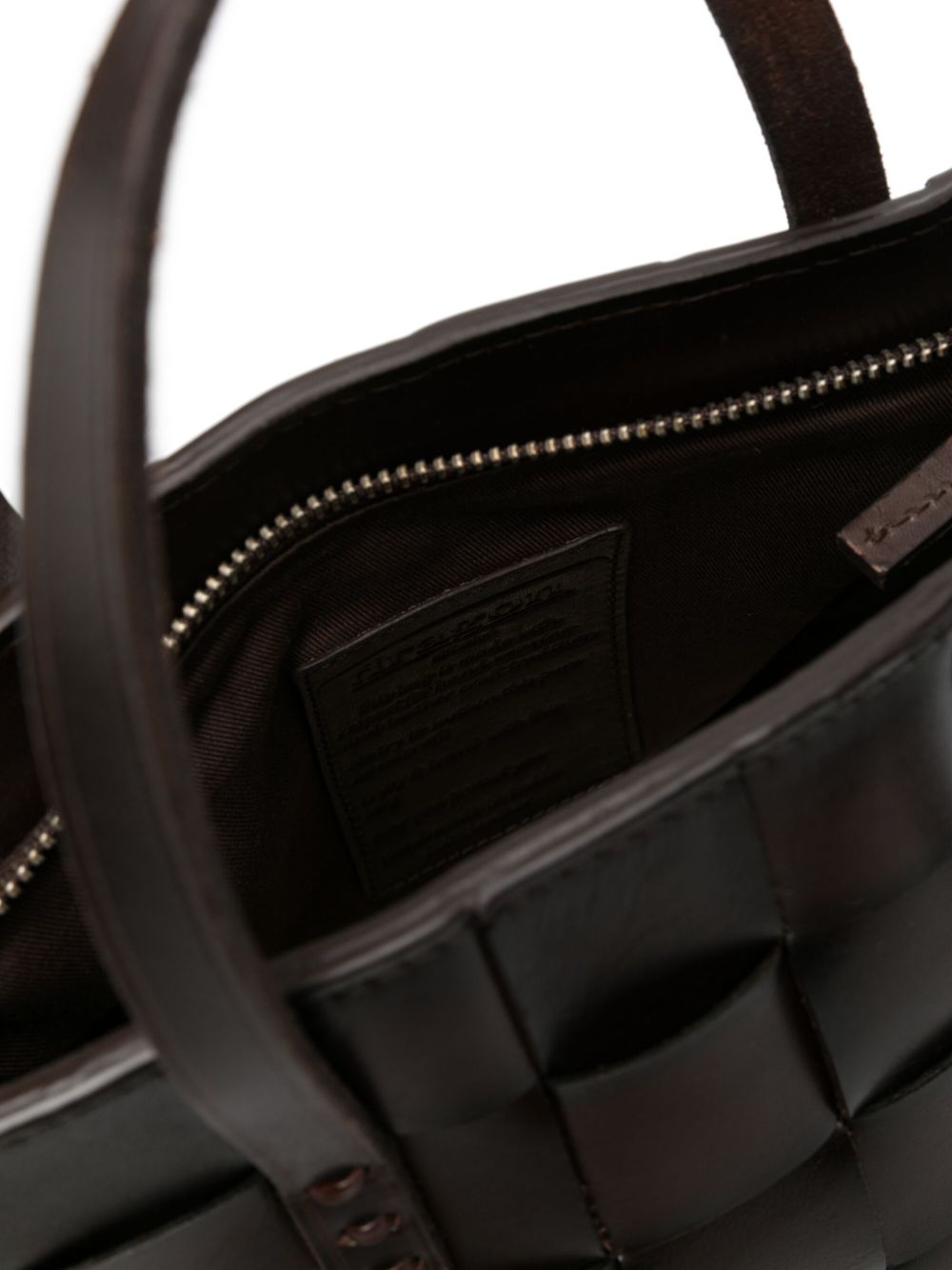 Borsa a mano Japan Mini in marrone 