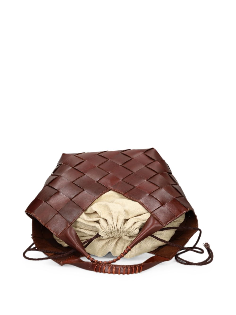 Borsa a mano Botteghe in marrone 