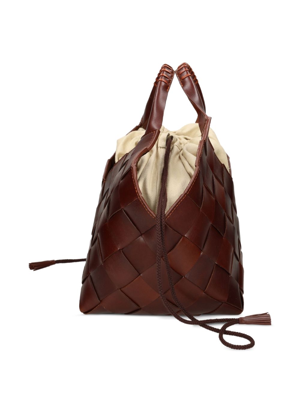 Borsa a mano Botteghe in marrone 
