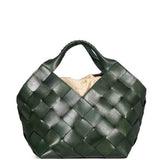 Borsa a mano Botteghe in verde 