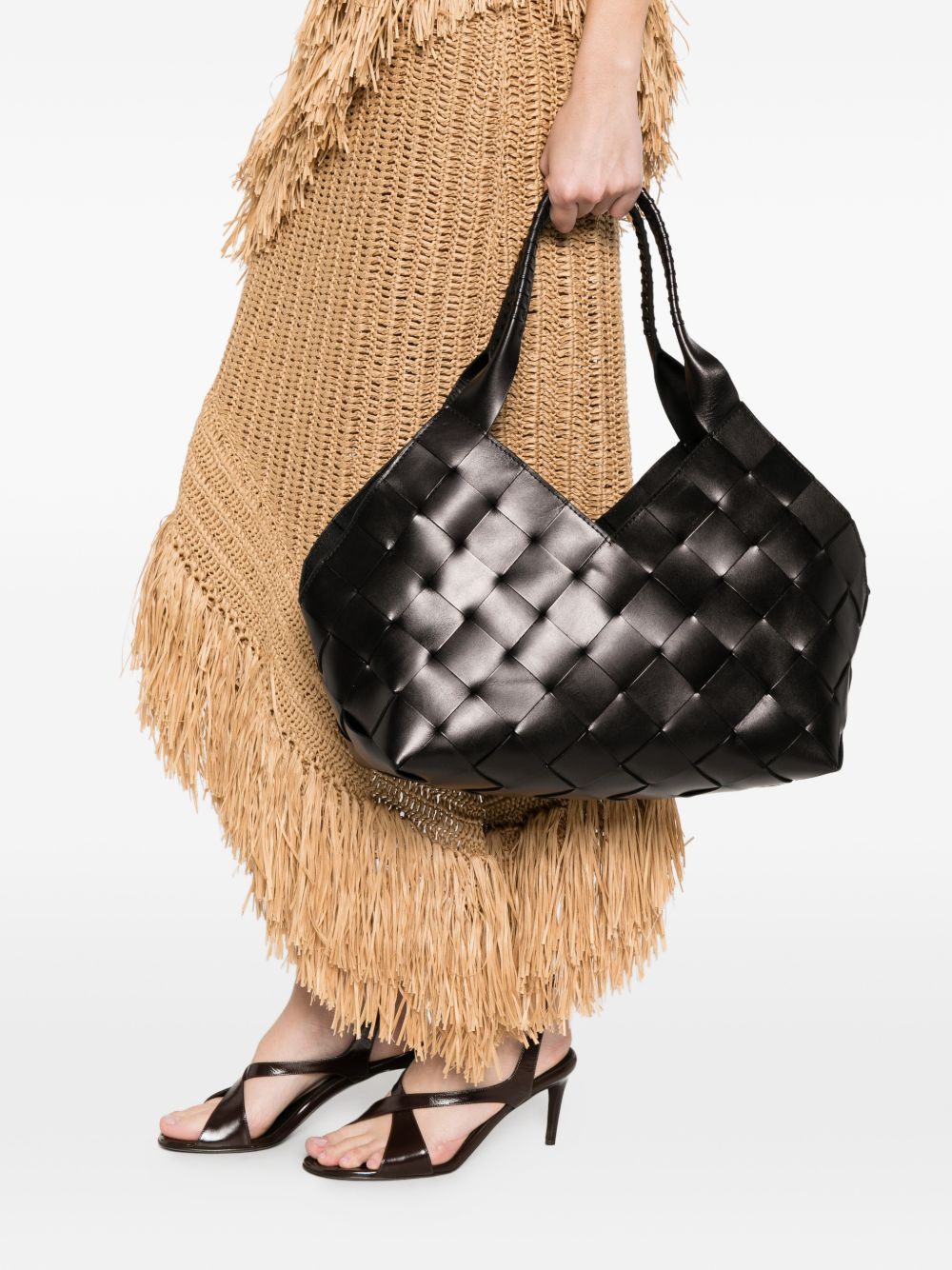 Borsa tote Castello in nero 