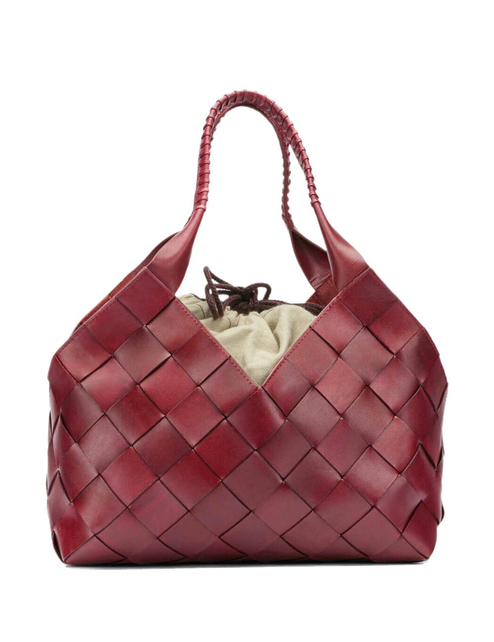 Borsa tote Castello in bordeaux 