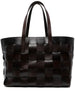 Borsa tote Japan in marrone scuro