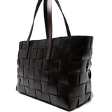 Borsa tote Japan in marrone scuro 
