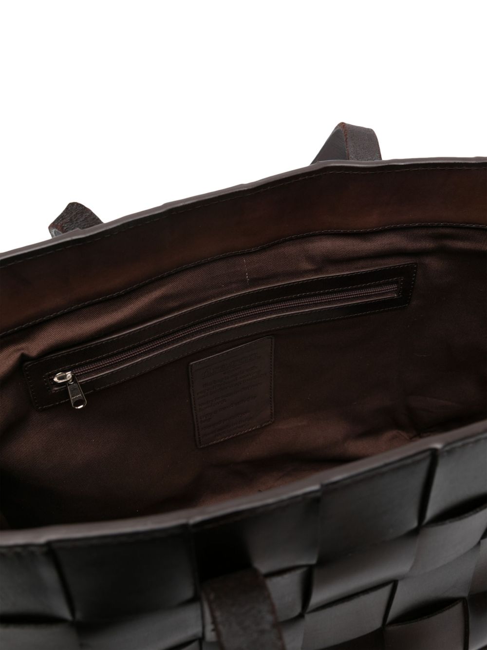 Borsa tote Japan in marrone scuro 
