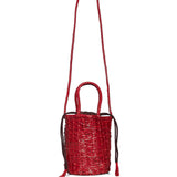 Borsa a mano Lina mini in rosso 
