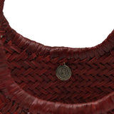 Borsa tote Nantucket in bordeaux 