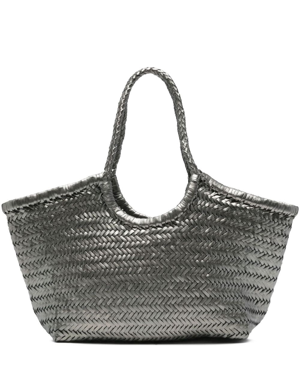 Borsa tote Nantucket in argento 