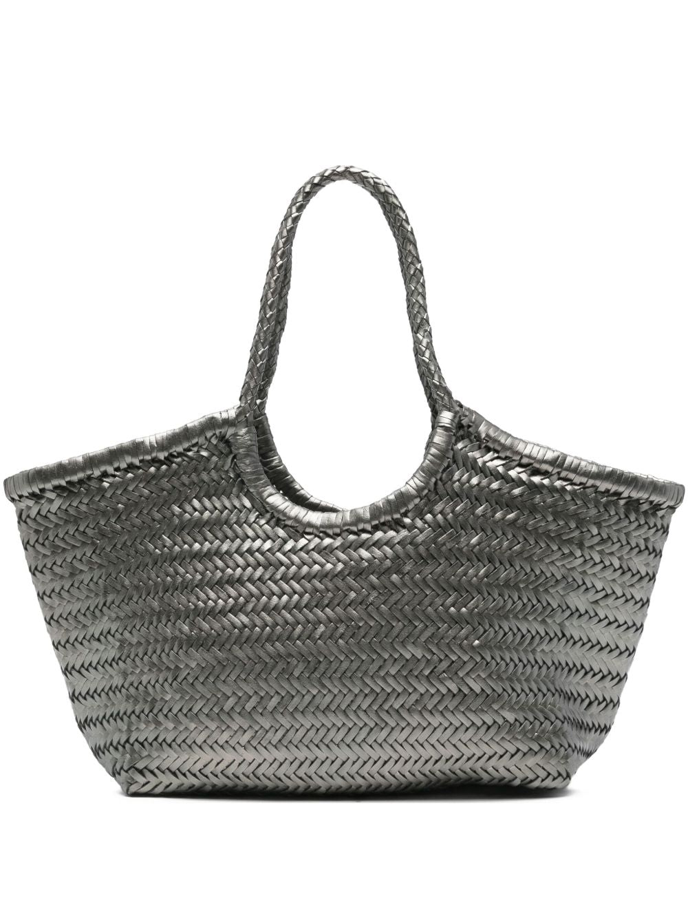 Borsa tote Nantucket in argento 