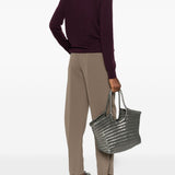 Borsa tote Nantucket in argento 