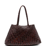 Borsa a spalla Santa Croce in marrone 