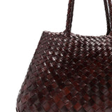 Borsa a spalla Santa Croce in marrone 