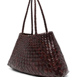 Borsa a spalla Santa Croce in marrone 