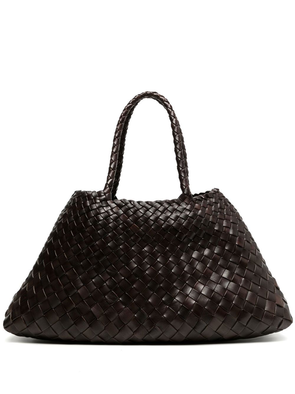 Borsa a spalla Santa Croce in marrone 