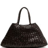 Borsa a spalla Santa Croce in marrone 