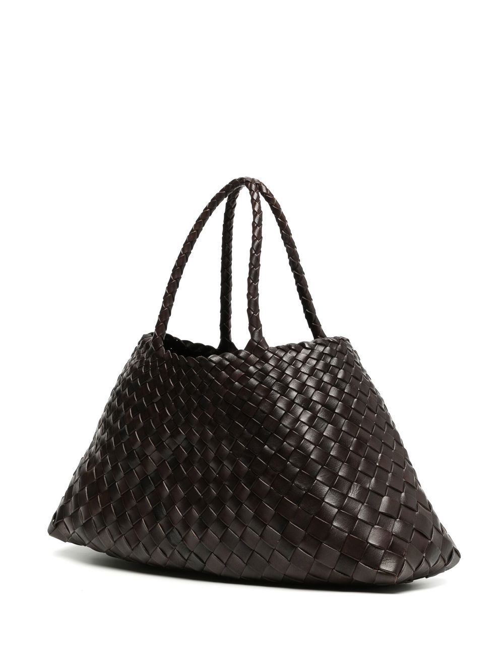 Borsa a spalla Santa Croce in marrone 