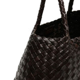 Borsa a spalla Santa Croce in marrone 
