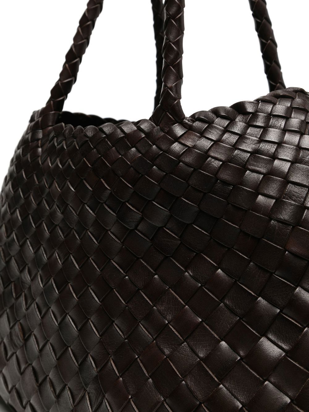 Borsa a spalla Santa Croce in marrone 