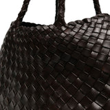 Borsa a spalla Santa Croce in marrone 