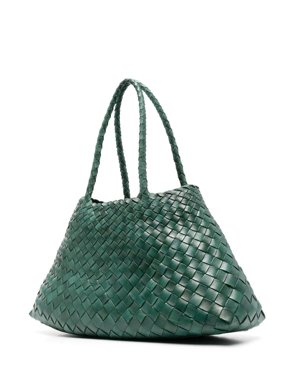 Borsa a spalla Santa Croce in verde 
