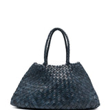Borsa a spalla Santa Croce in blu 