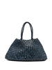 Borsa a spalla Santa Croce in blu