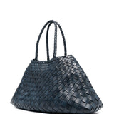 Borsa a spalla Santa Croce in blu 