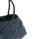 Borsa a spalla Santa Croce in blu 