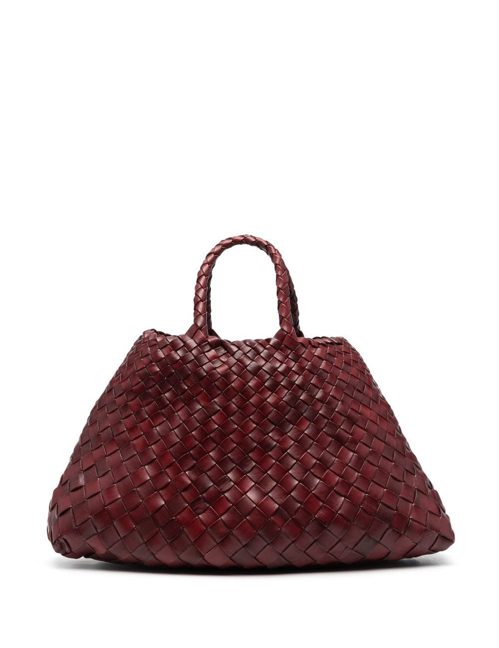 Borsa a mano Santa Croce small in bordeaux 