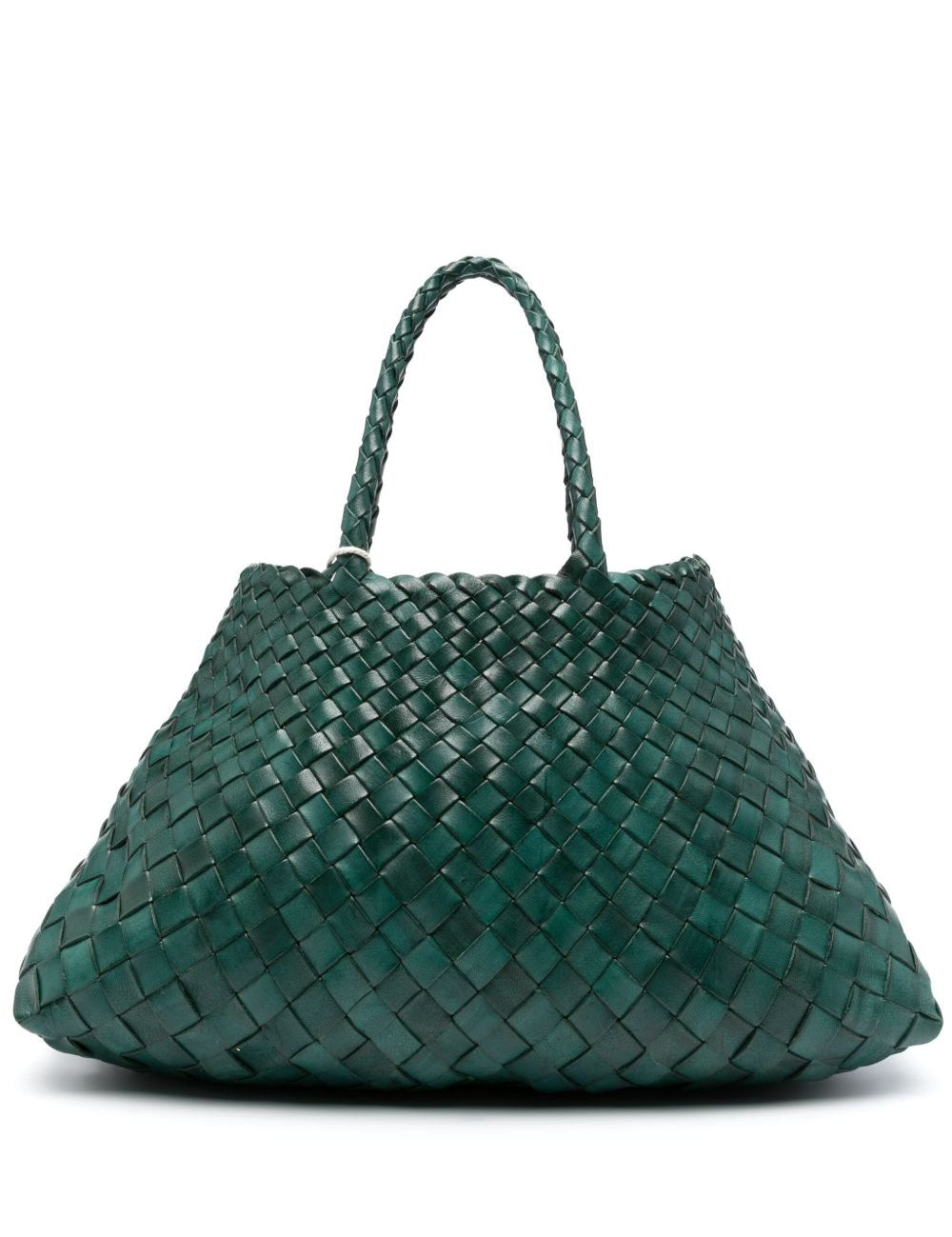 Borsa a mano Santa Croce small in verde 