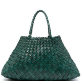 Borsa a mano Santa Croce small in verde 
