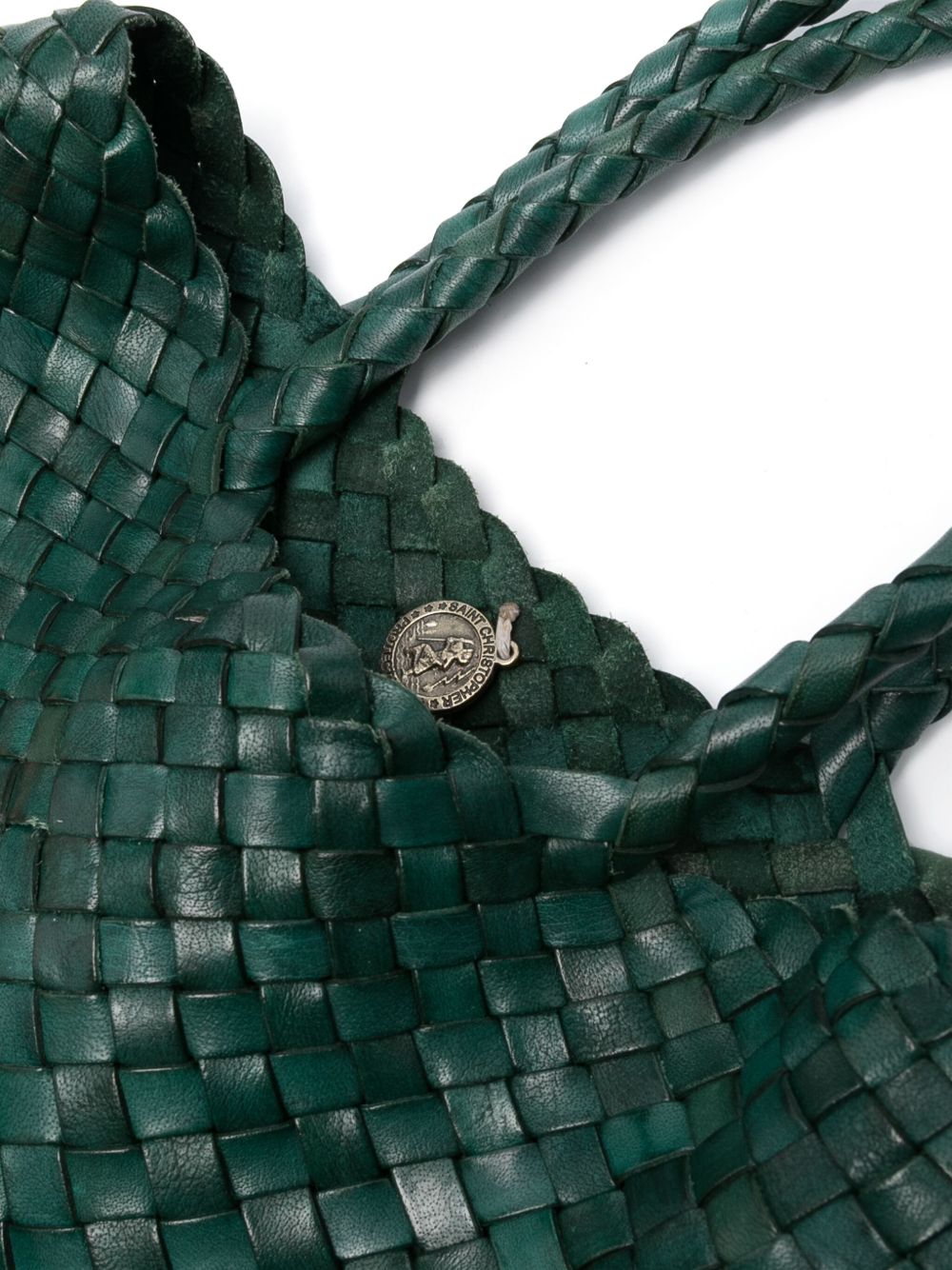 Borsa a mano Santa Croce small in verde 