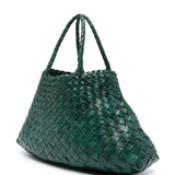 Borsa a mano Santa Croce small in verde 