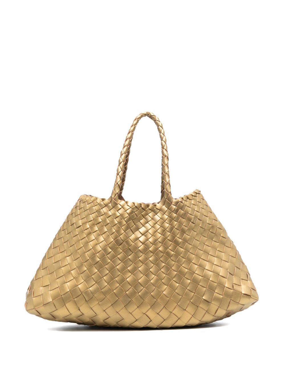 Borsa a mano Santa Croce small in oro 