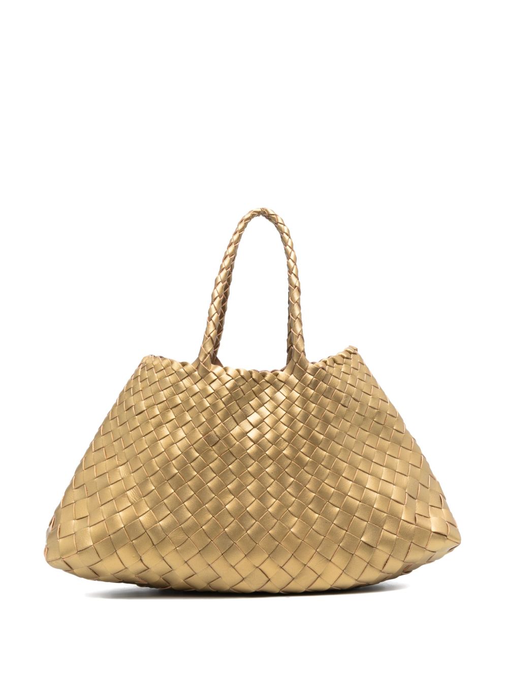 Borsa a mano Santa Croce small in oro 