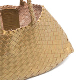 Borsa a mano Santa Croce small in oro 