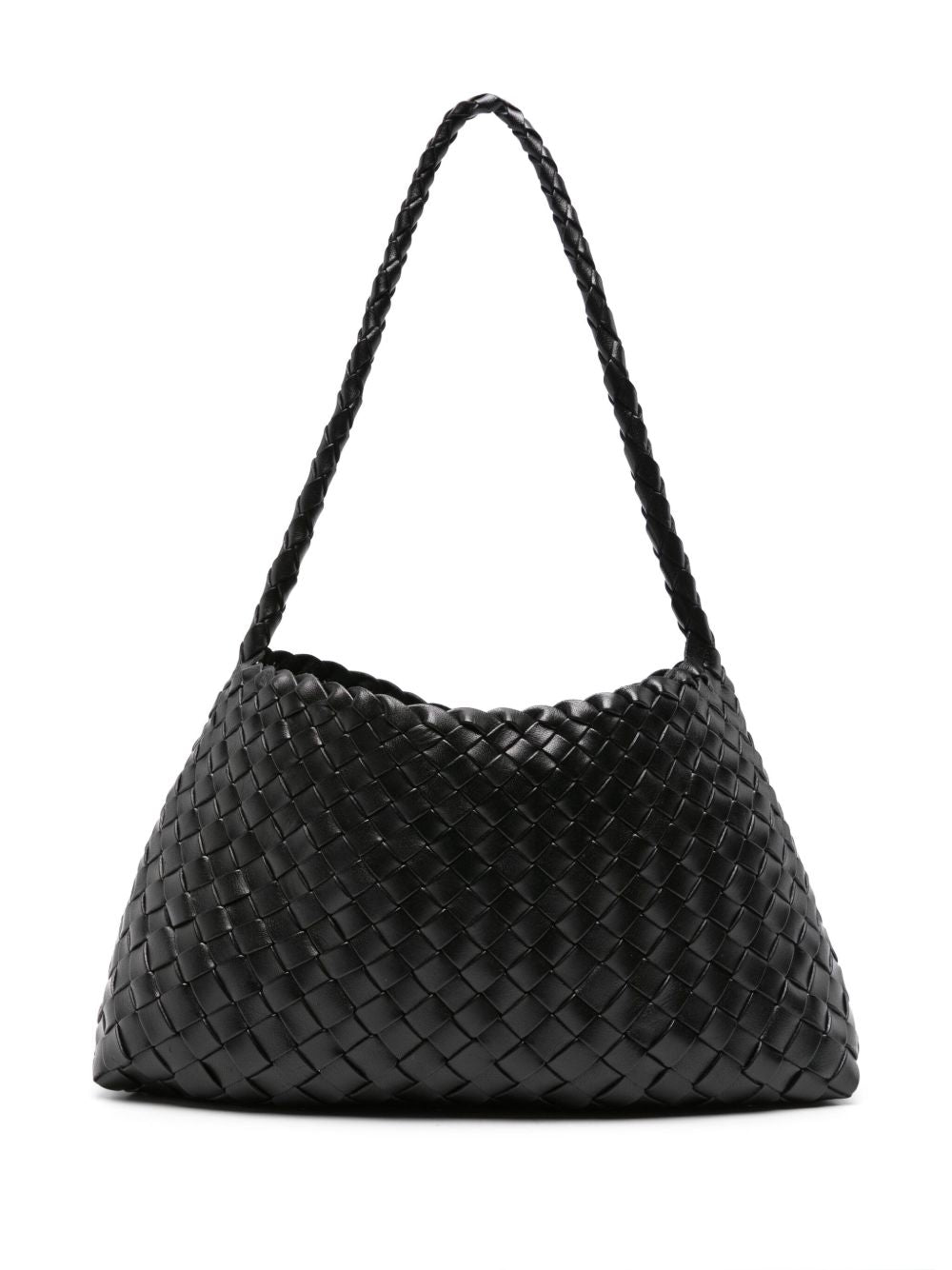Borsa a spalla Rosanna Mini Santa Croce in nero 