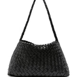 Borsa a spalla Rosanna Mini Santa Croce in nero 