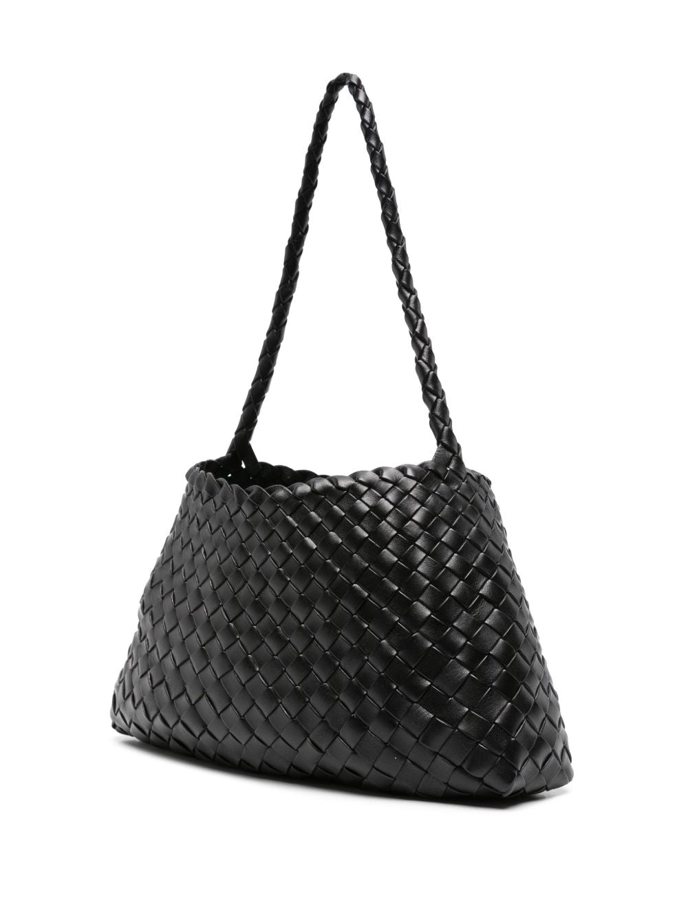 Borsa a spalla Rosanna Mini Santa Croce in nero 