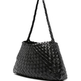 Borsa a spalla Rosanna Mini Santa Croce in nero 