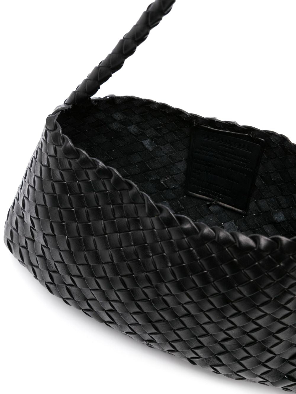 Borsa a spalla Rosanna Mini Santa Croce in nero 