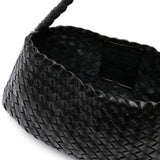 Borsa a spalla Rosanna Mini Santa Croce in nero 