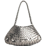 Borsa a spalla Rosanna Mini Santa Croce in argento 