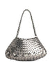 Borsa a spalla Rosanna Mini Santa Croce in argento