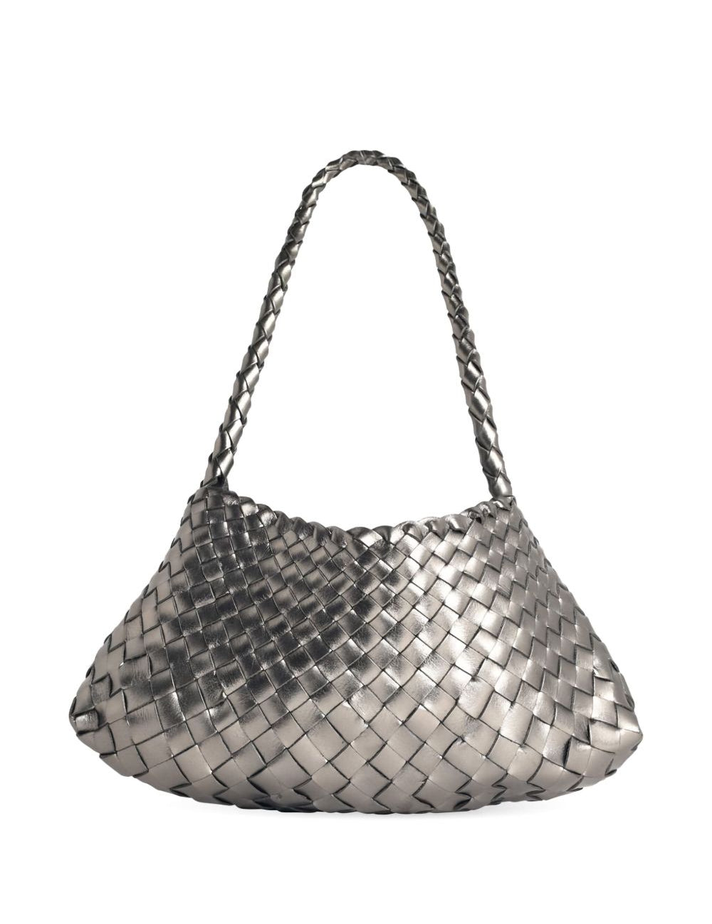 Borsa a spalla Rosanna Mini Santa Croce in argento 